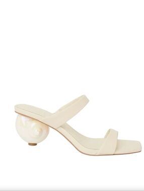 Katy Perry Maritime Slip On Two Band Shell Heel Slide Sandals 5
